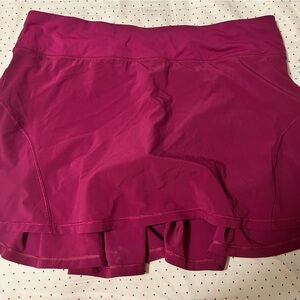 Lululemon Athletica Purple Skirt Tall